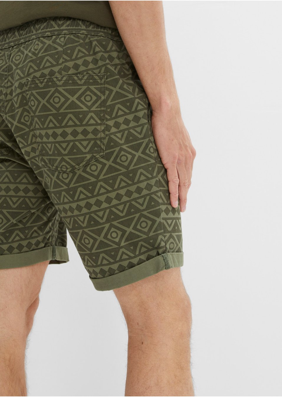 Bermuda à taille extensible, Regular Fit