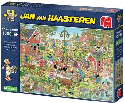 Jan van Haasteren midzomer festival legpuzzel 1000 stukjes