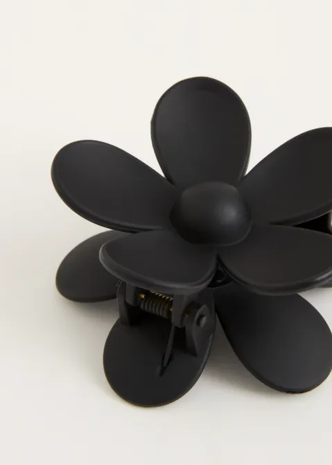 Haarclip Daisy zwart (ZWART)