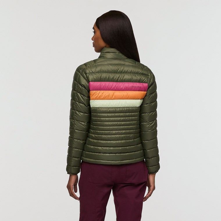 Cotopaxi Fuego Down Jacket Fatigue Stripes