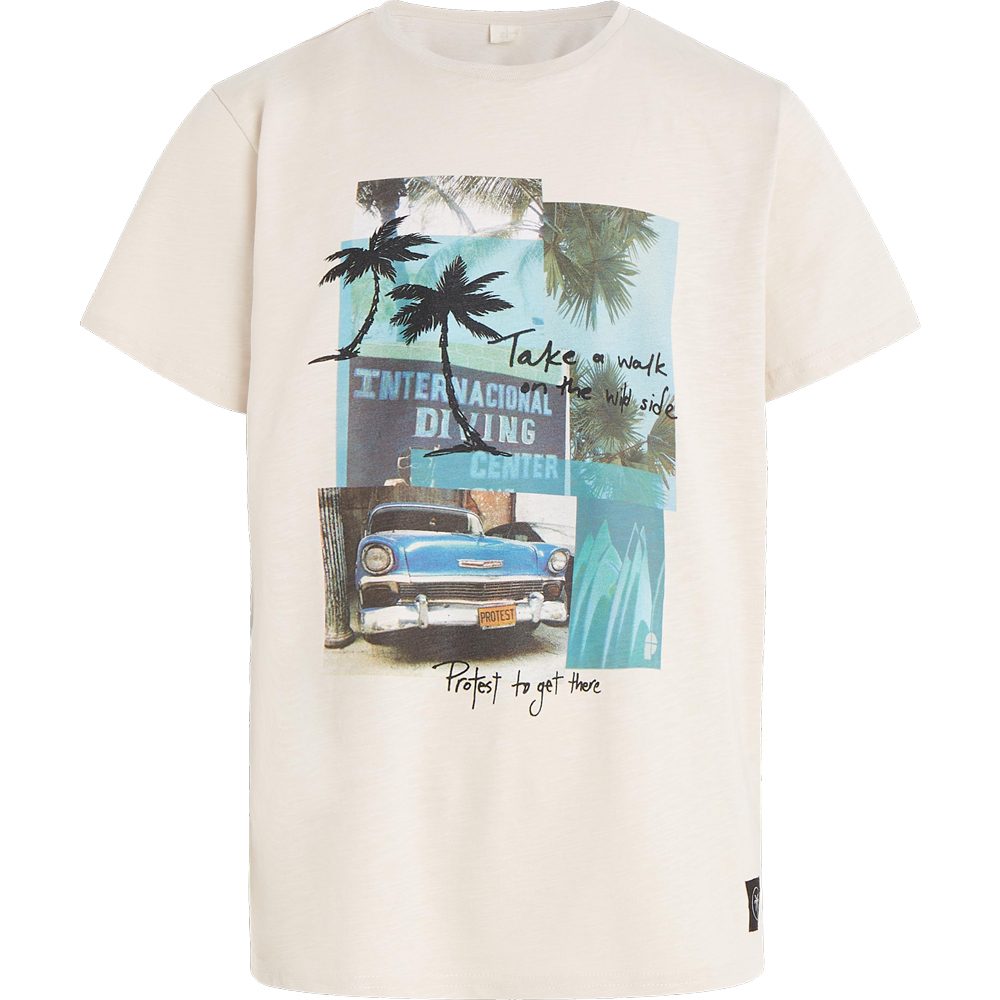 Protest Armano Jr T-Shirt Jungen kitoffwhite