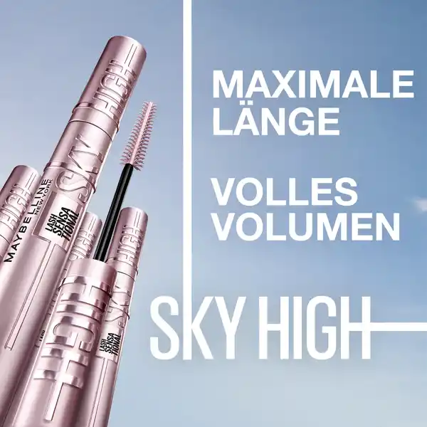 Lash Sensational Sky High Very Black mit gratis Mini Tattoo Liner Gel Pen Nr. 900 Deep Onyx