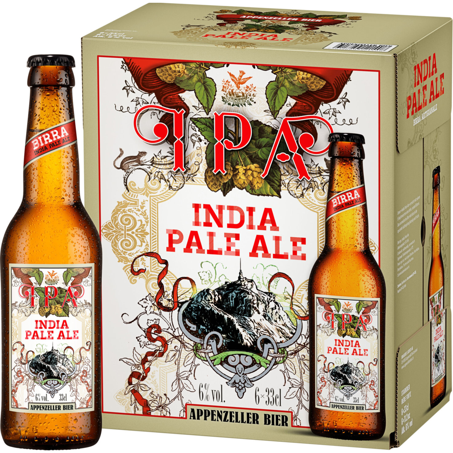 Appenzeller Bier IPA 6x33cl -198cl