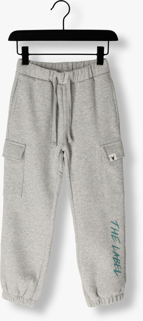 ALIX MINI grijze alix mini joggingbroek knitted cargo sweat pants