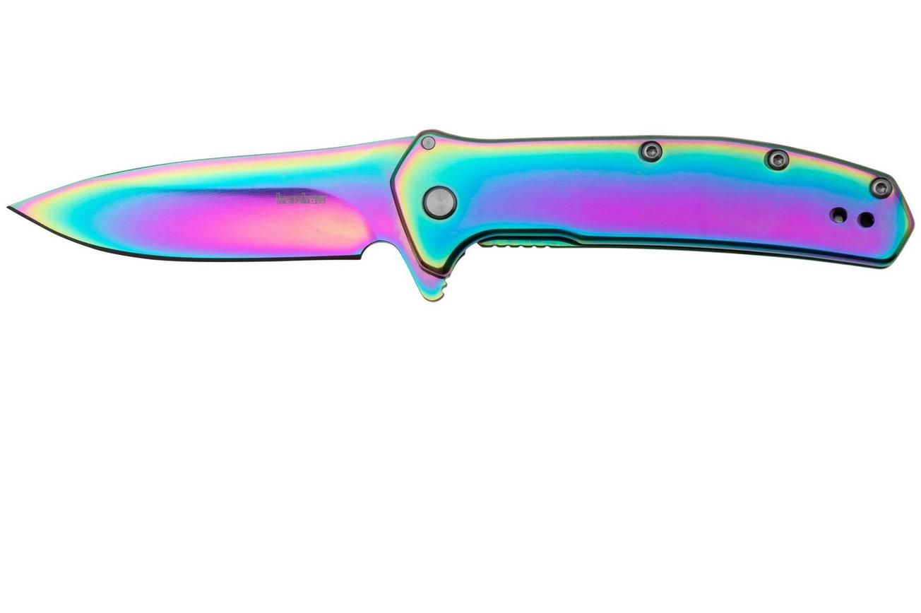 Kershaw Outcome Rainbow 2044RBW, 4Cr14, Stainless Steel, zakmes