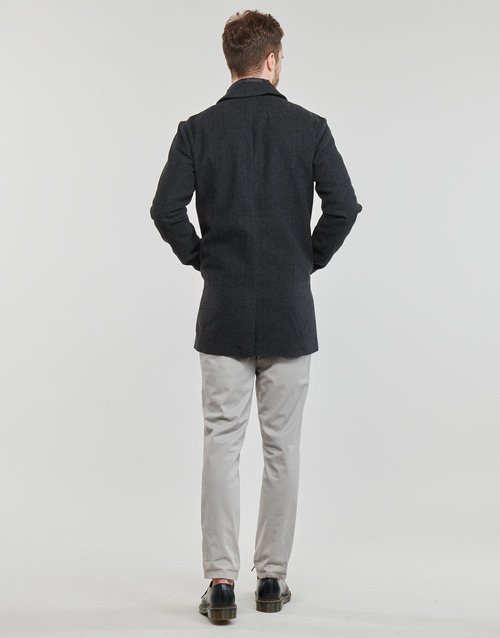 Jack & Jones - JJZAC INSERT WOOL COAT - Gris