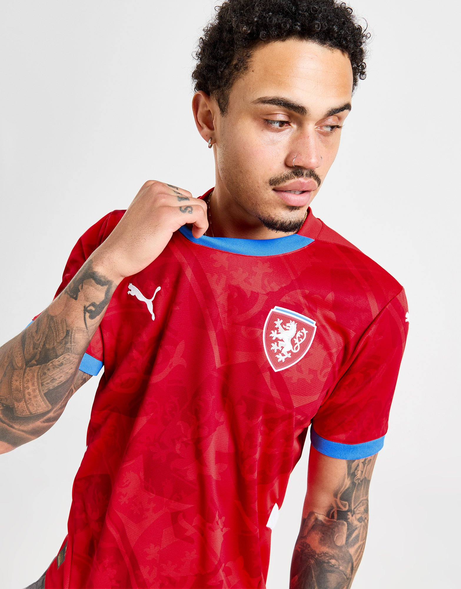 Puma Maillot Domicile République Tchèque Homme