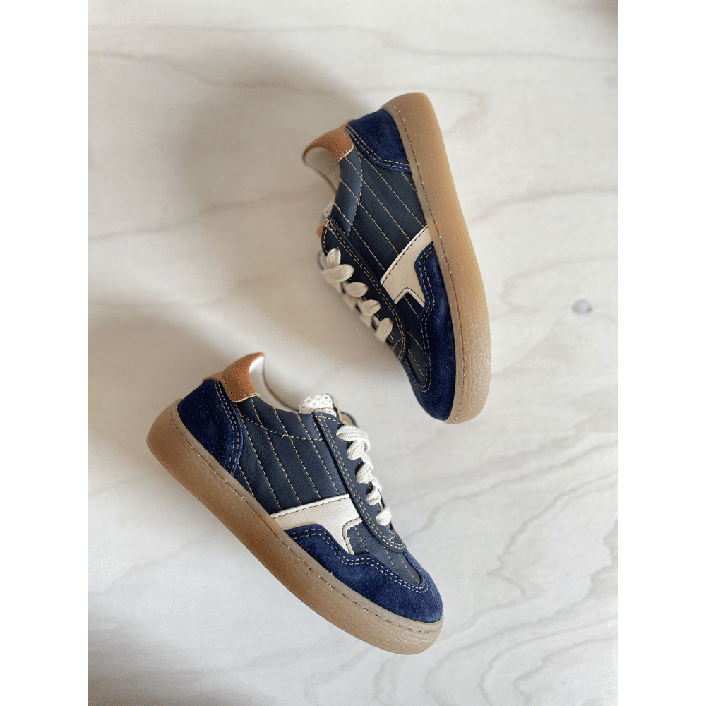 Ocra - Sneaker met veter en rits