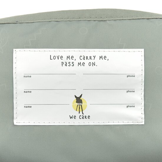 Sac à dos carré de la maternelle   Olive        de               Lässig