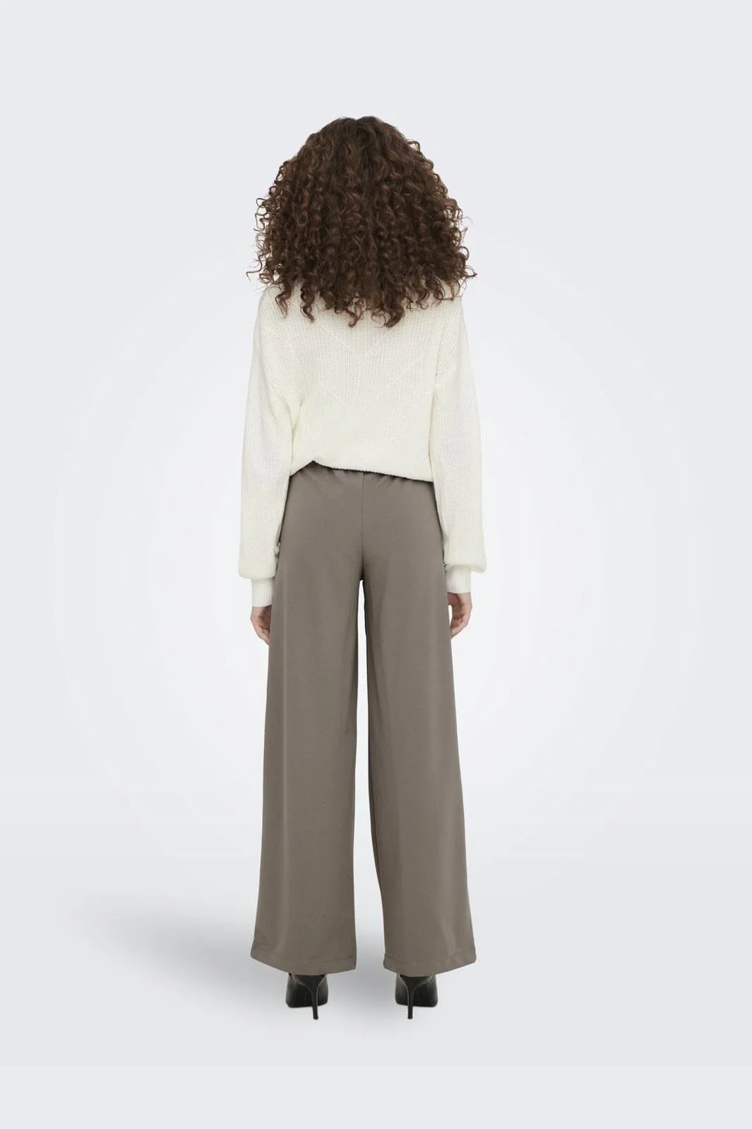 JDY JDYgeggo New Long Pant 3722977 driftwood black buttons