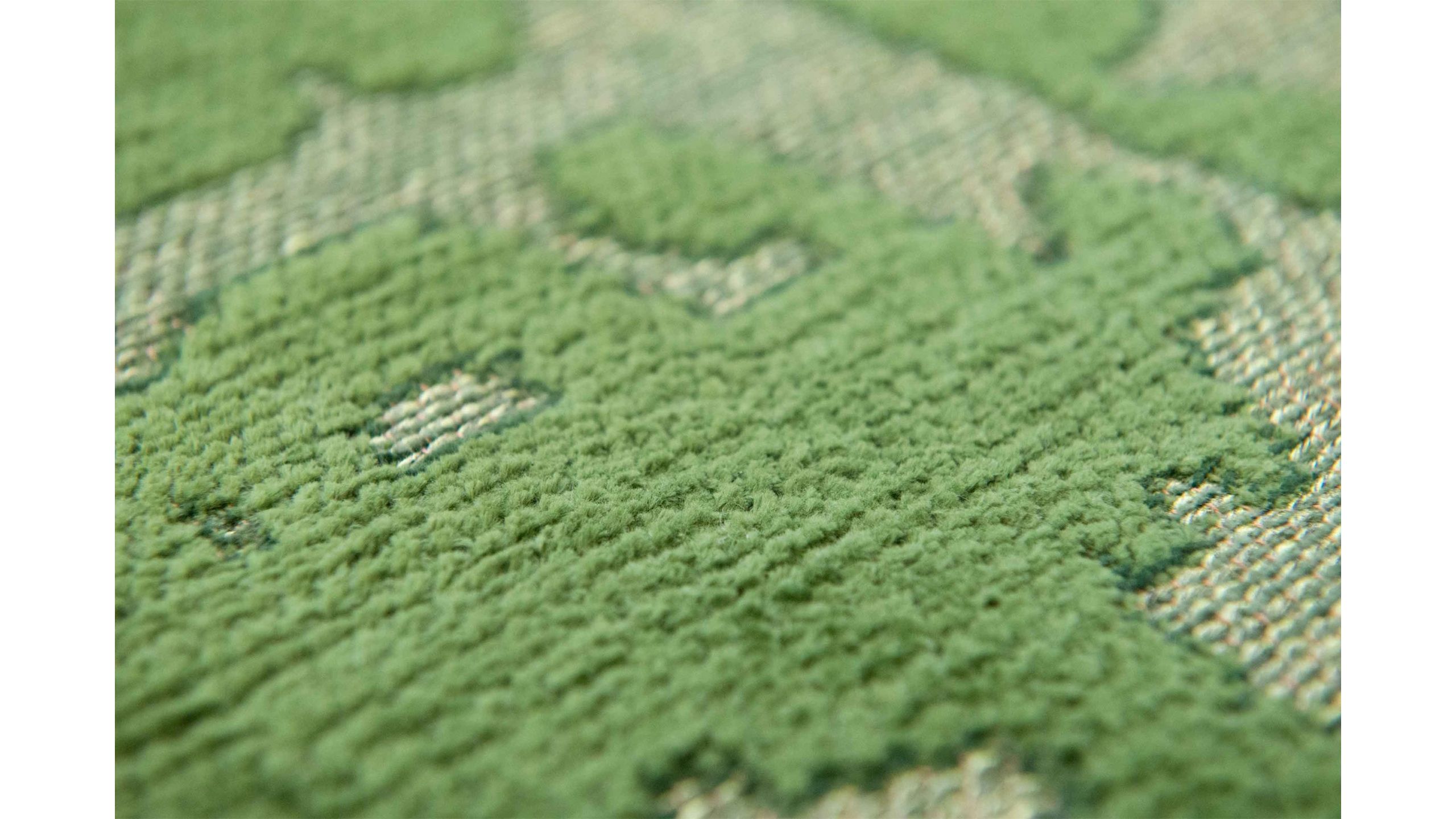 Vloerkleed Perriers Green 9202 Baobab  | Louis de Poortere