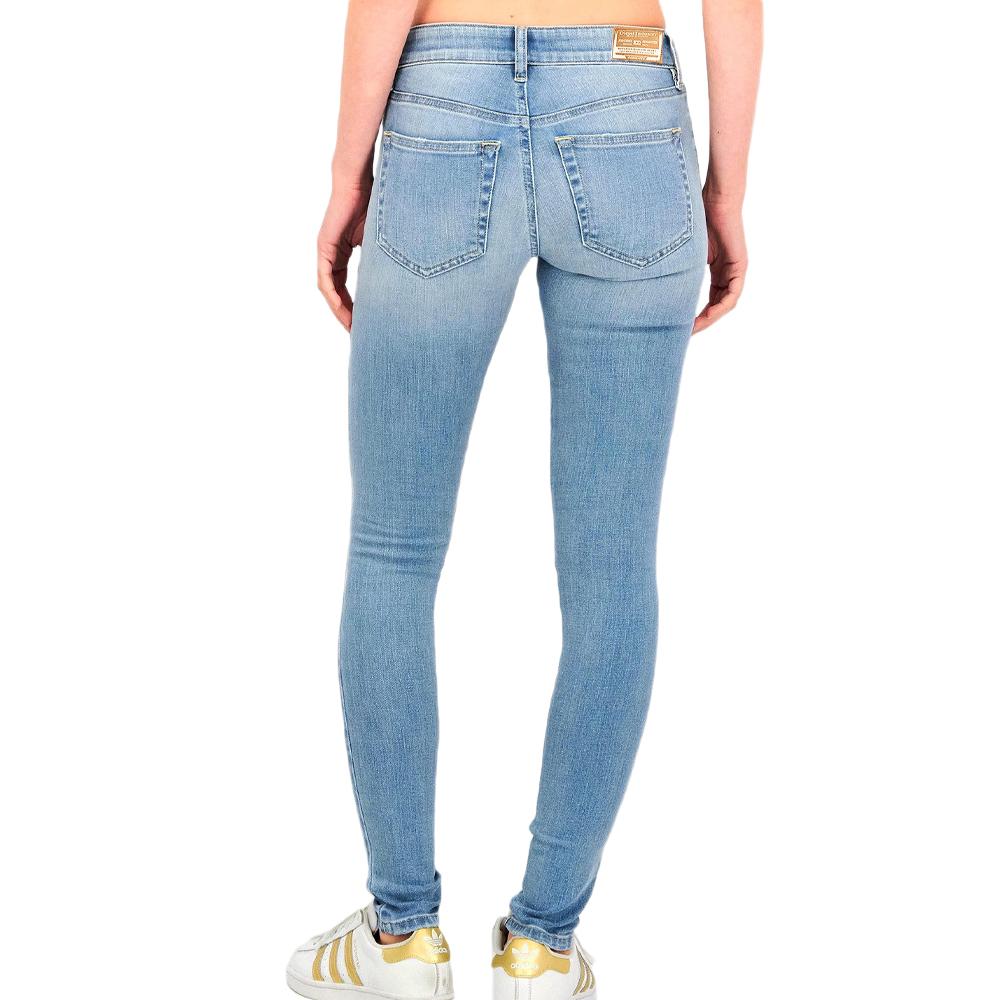 Diesel Jean Slim Bleu Femme Diesel 2017 Slandy 2017