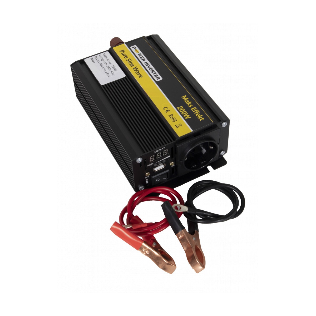 POWER Inverter 12V 200W Ren Sinus