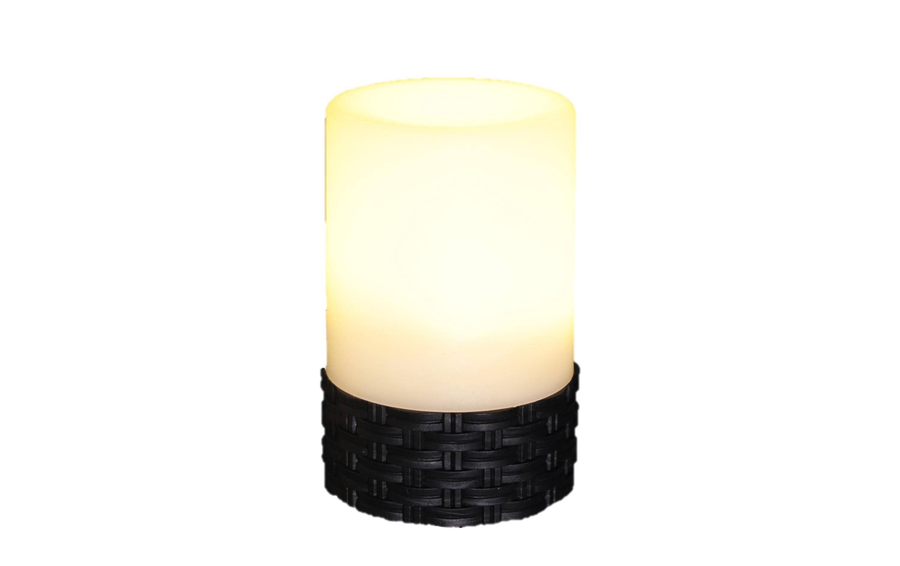 Tisch Leuchte RattanLED Solar Tisch Leuchte