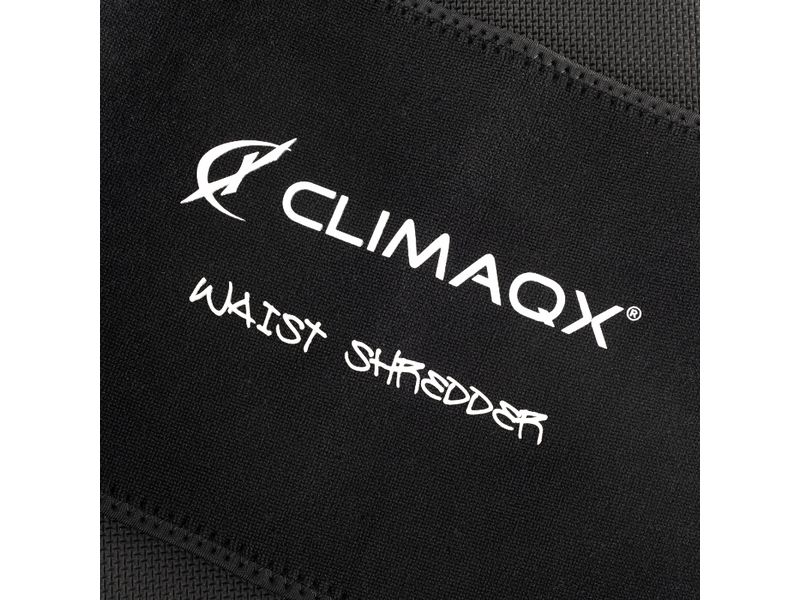 Climaqx Waist Shredder Schwarz Fettverbrennung durch erhöhte Wärmeproduktion