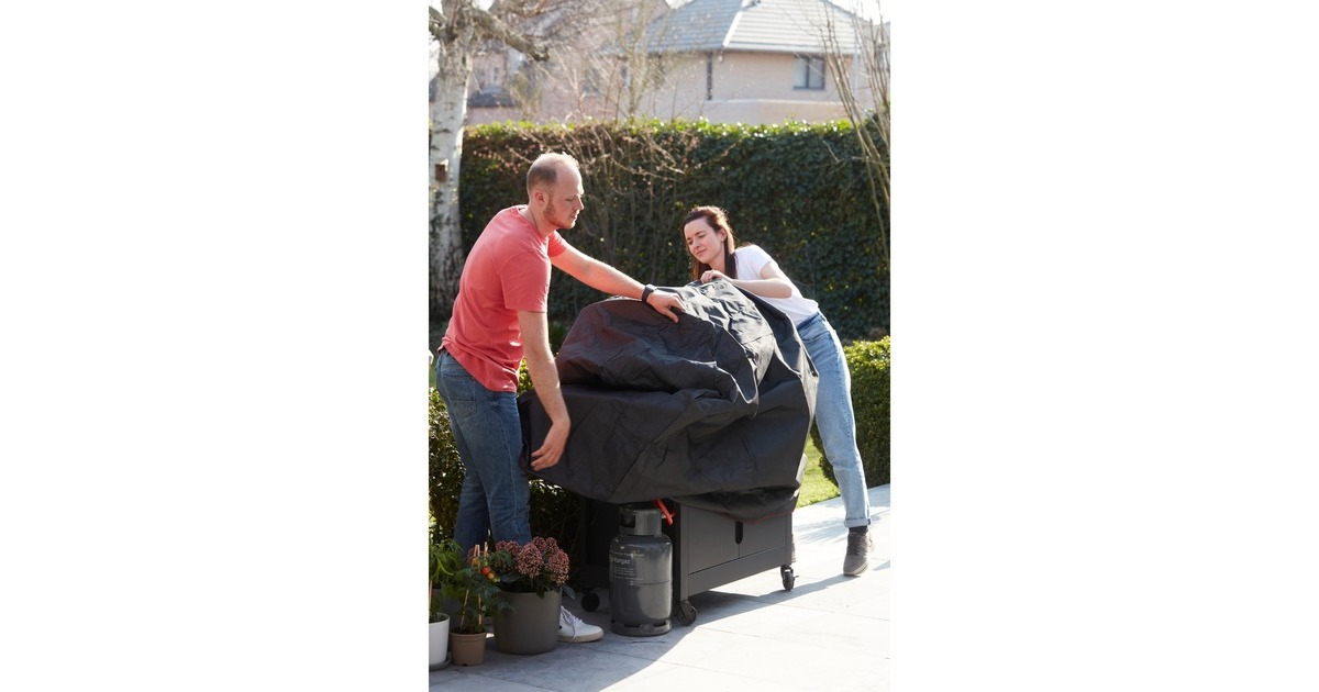 BarbecookPremium barbecue hoes, Large bescherming  (Zwart)