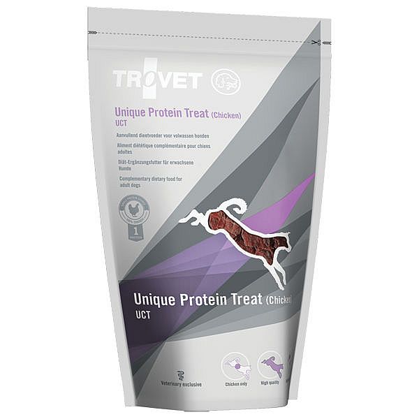 Trovet UCT Unique Protein Treat Chicken Hond 125 gram | 4310
