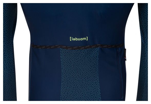 Maillot Manches Longues LeBram Soulor Bleu Coupe Ajustée