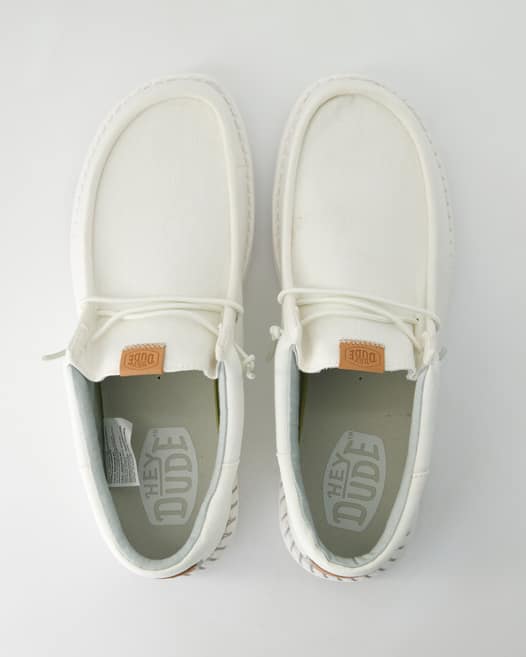 Hey Dude Wally Funk Sneaker in Weiß