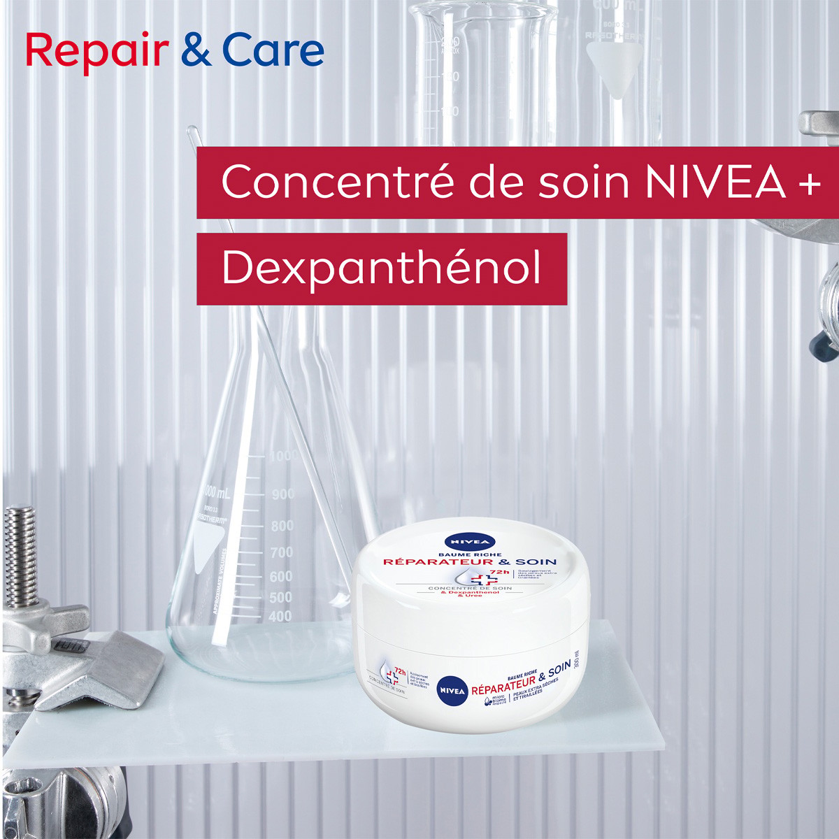 Baume riche réparateur & soin - 300 ml