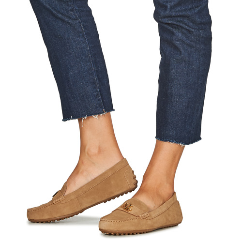 Lauren Ralph Lauren - BARNSBURY-FLATS-DRIVER Cognac