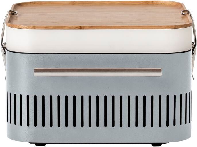 Everdure houtskool barbecue Cube grijs 38,4 x 31,6 x 22,4 cm