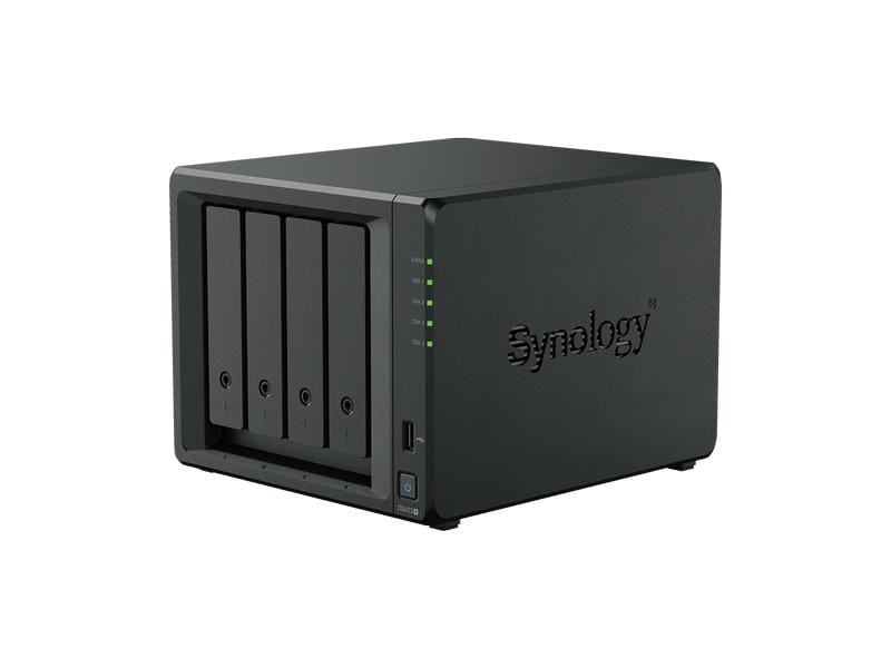 Synology NAS DiskStation DS423  4-bay Synology Plus HDD 16 Kompakte Speicherlösung mit vier Einschüben für 100% Datenkontrolle