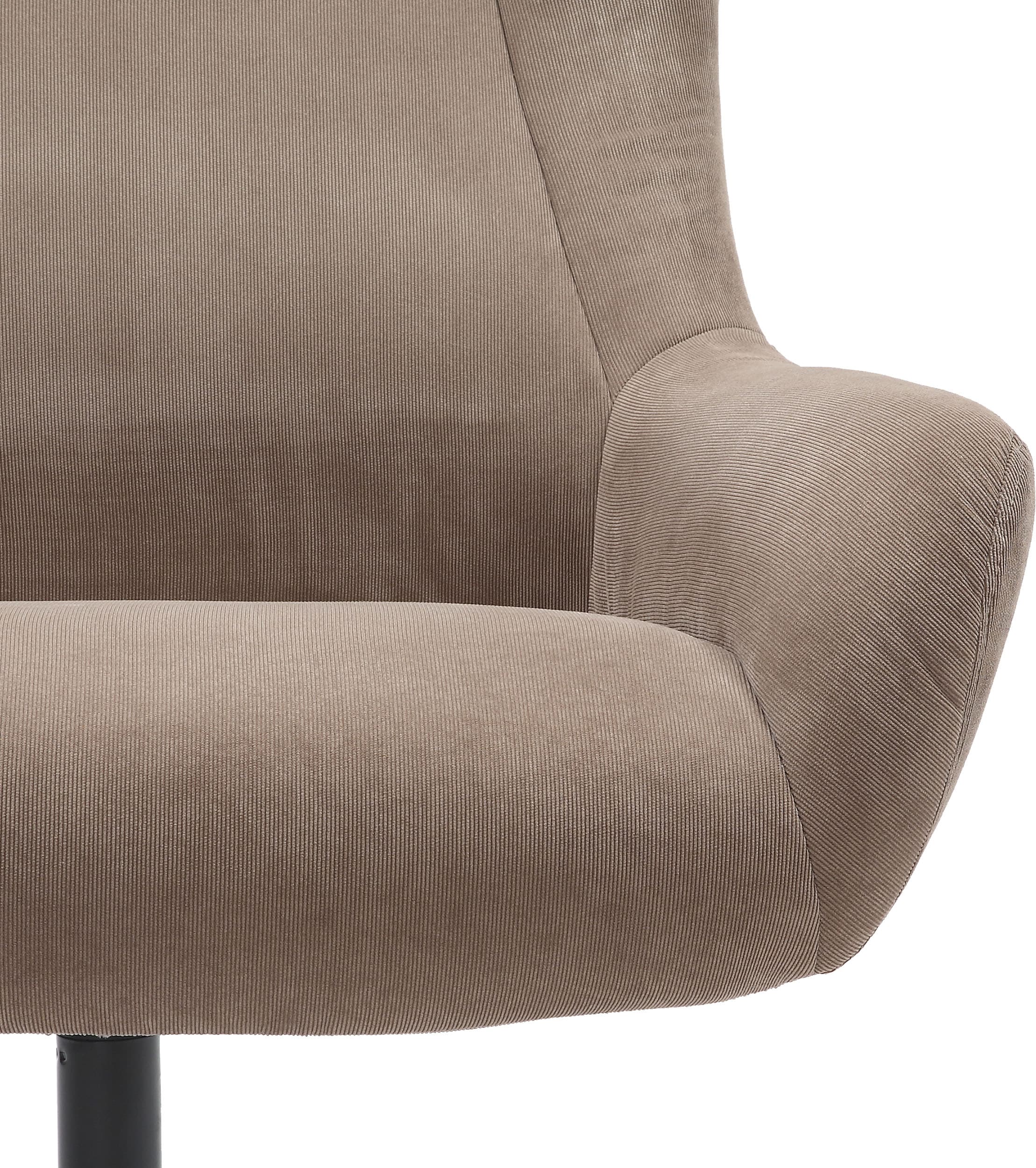 SalesFever Sessel »Savannah Bequemer Sessel« Set, 2 Stk. tlg. mit Drehfunktion