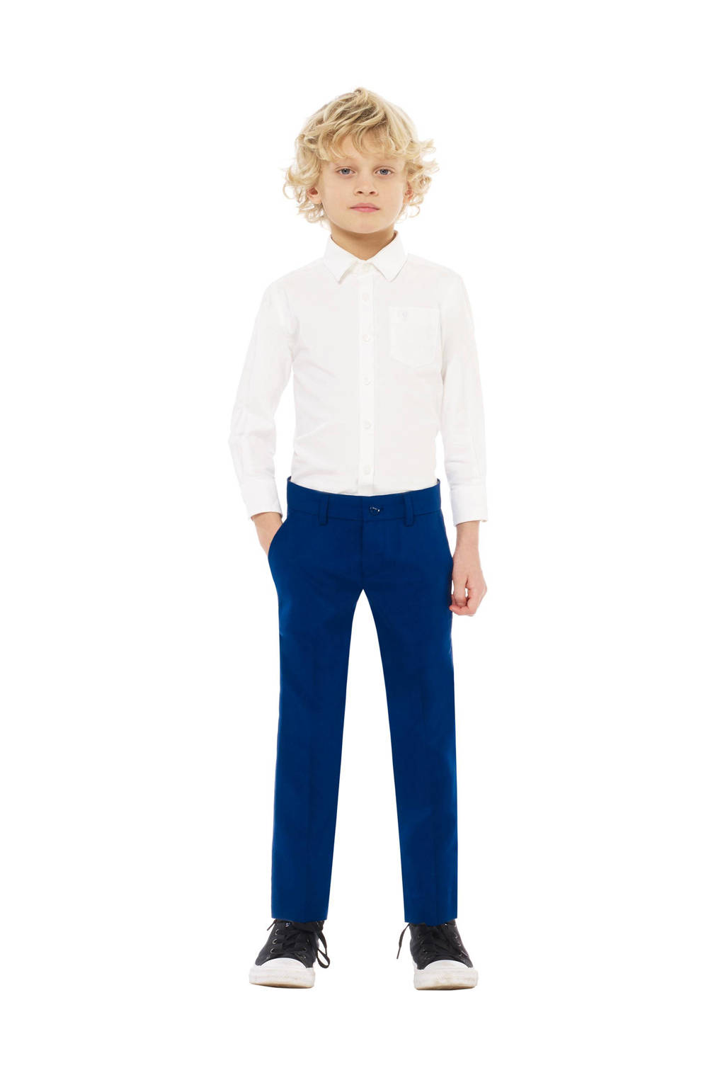 OppoSuits kostuum Navy Royale blauw