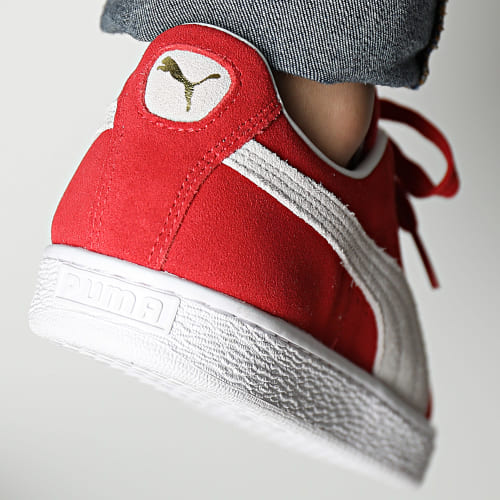 Baskets Suede Classic 374915 High Risk Red Puma White