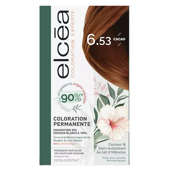 Coloração para Cabelo Elcea 6.53 Cacau