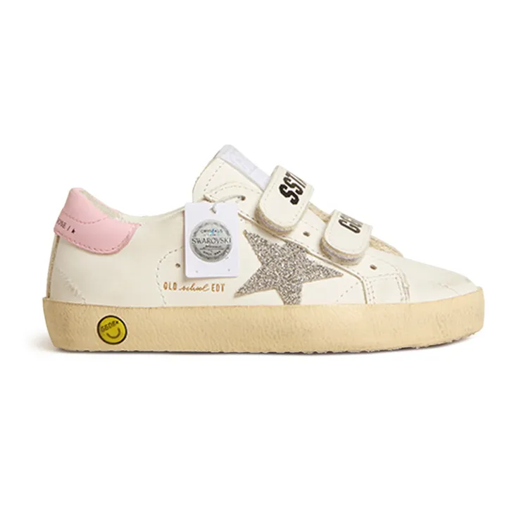 Golden Goose Baskets Scratchs Old School | Rose pâle