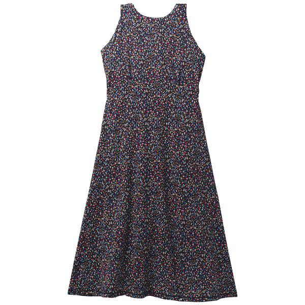 Robe PRANA JEWEL LAKE DRESS W BLACK ALOTTA DOTS