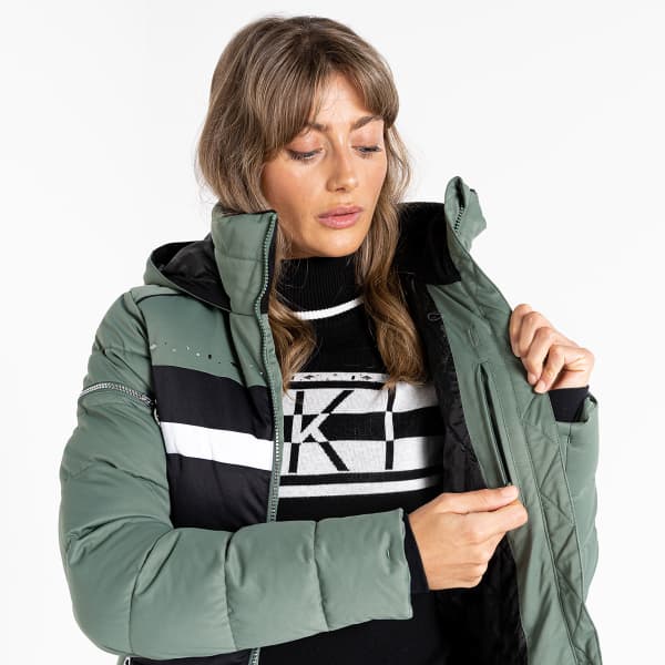 Veste de ski DARE 2B CRYSTALLIZE SKI JKT DUCKGRN/BLACK