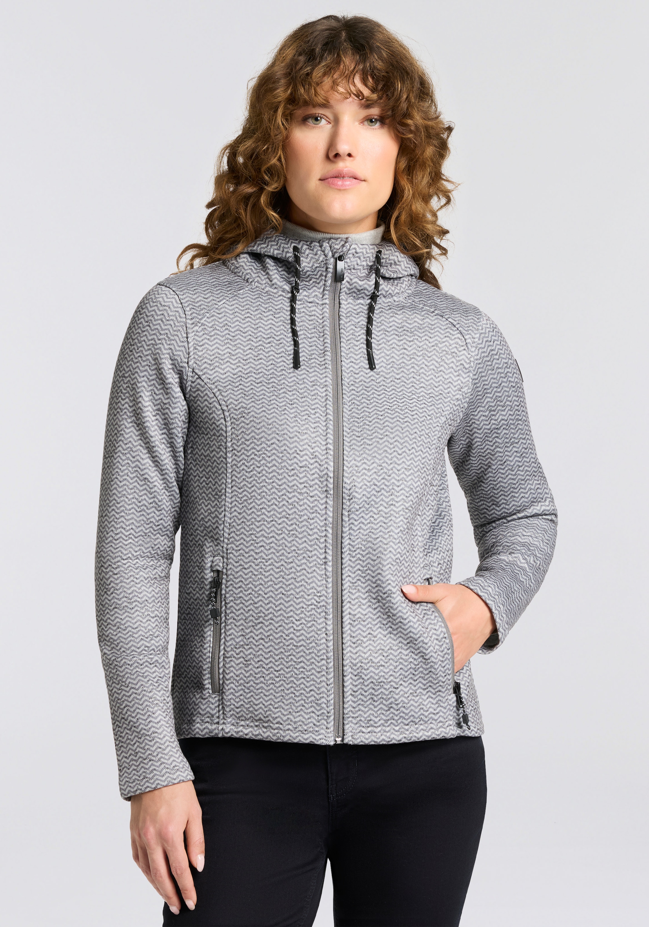 Killtec Strickfleecejacke »KOW 5 WMN KNTFLC JCKT« 1 Stk. tlg.