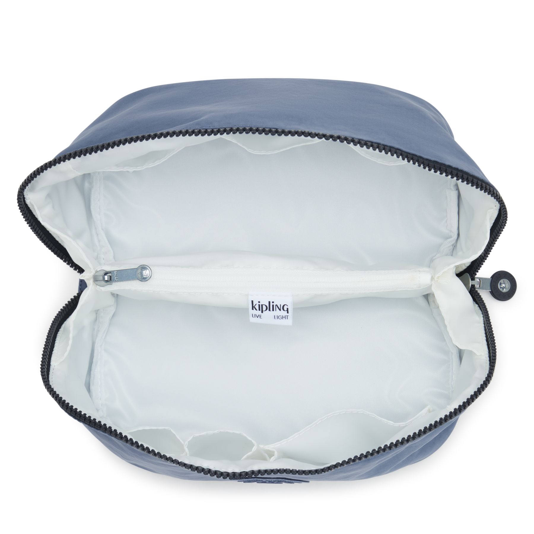 MIRKO M Grande trousse de toilette à poches - Blue Lover