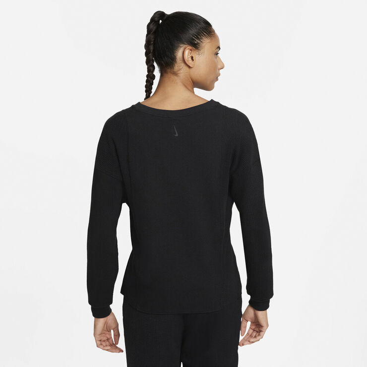 Nike Yoga Dri-FIT Luxe Cover-up træningstrøje Sort