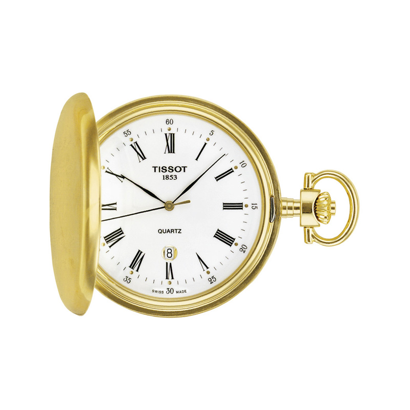 Montre Tissot homme Gousset plaqué or