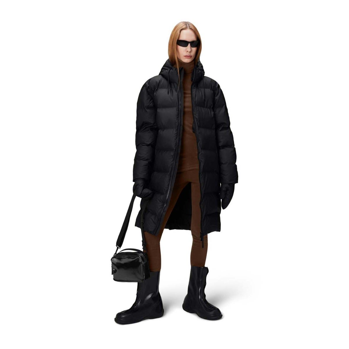 Rains  Alta Long Puffer Jacket