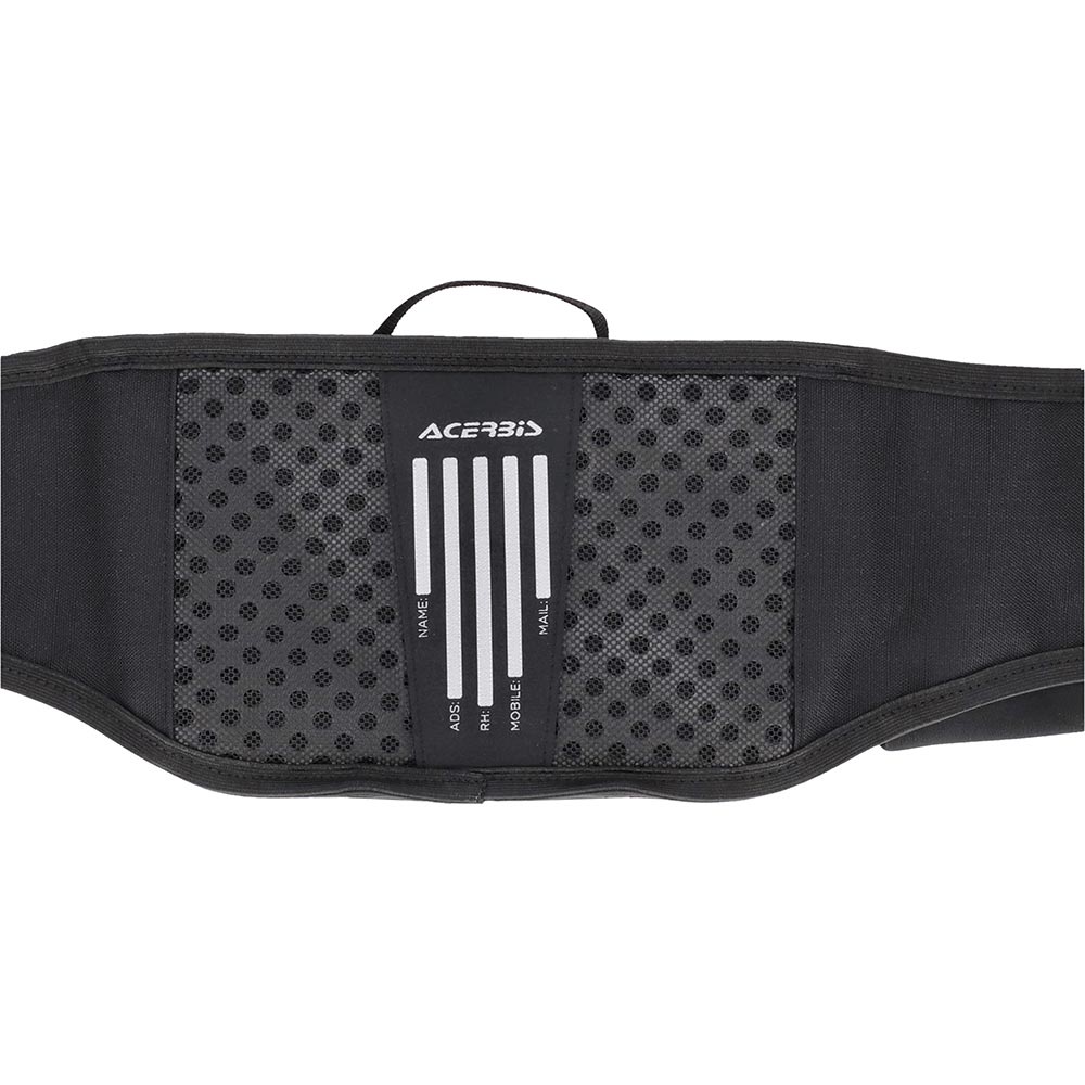 Acerbis - Sacoche banane Ram Pro Logo Noir / Gris / Jaune