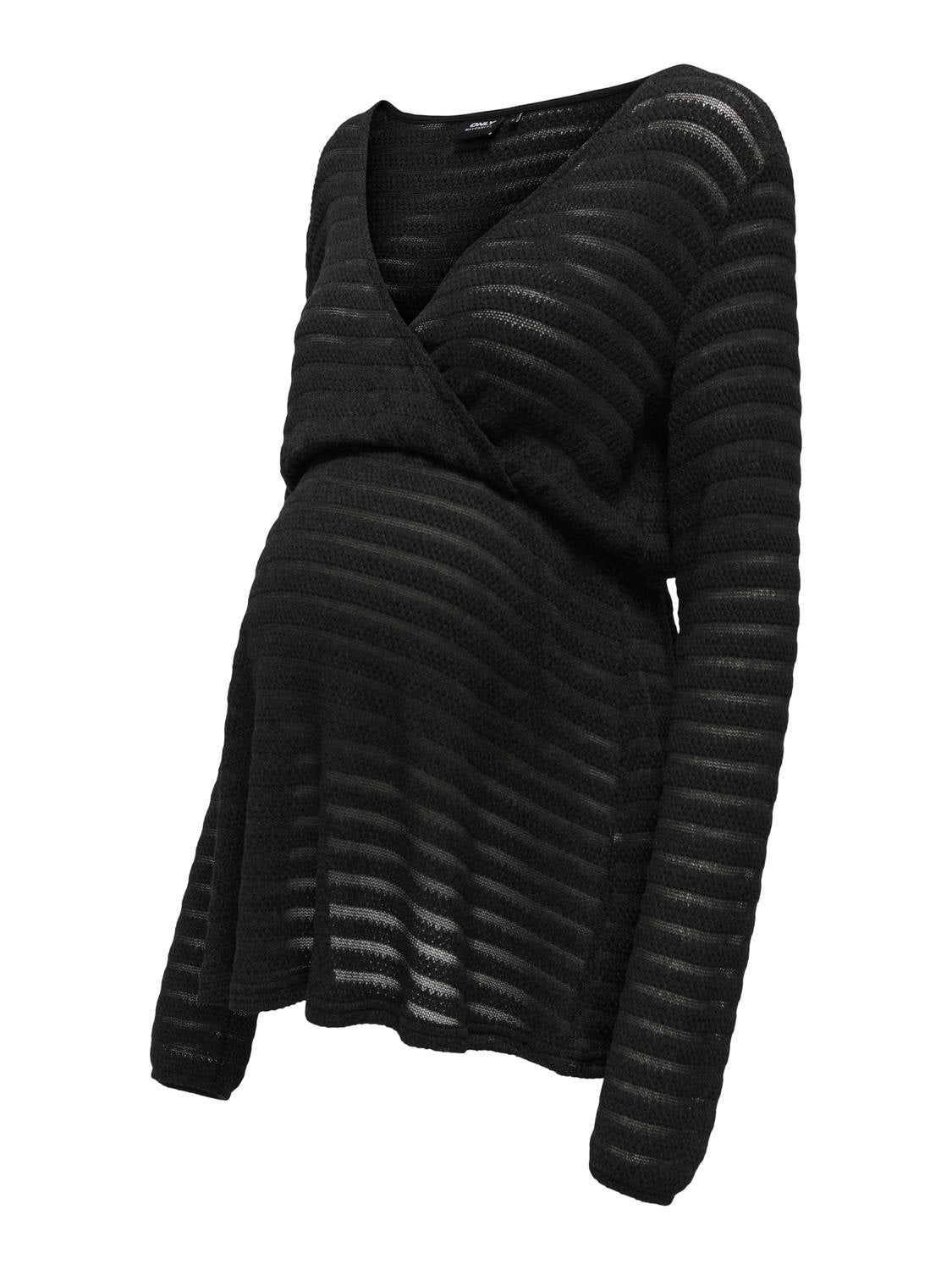 OLMELICIA Top Black