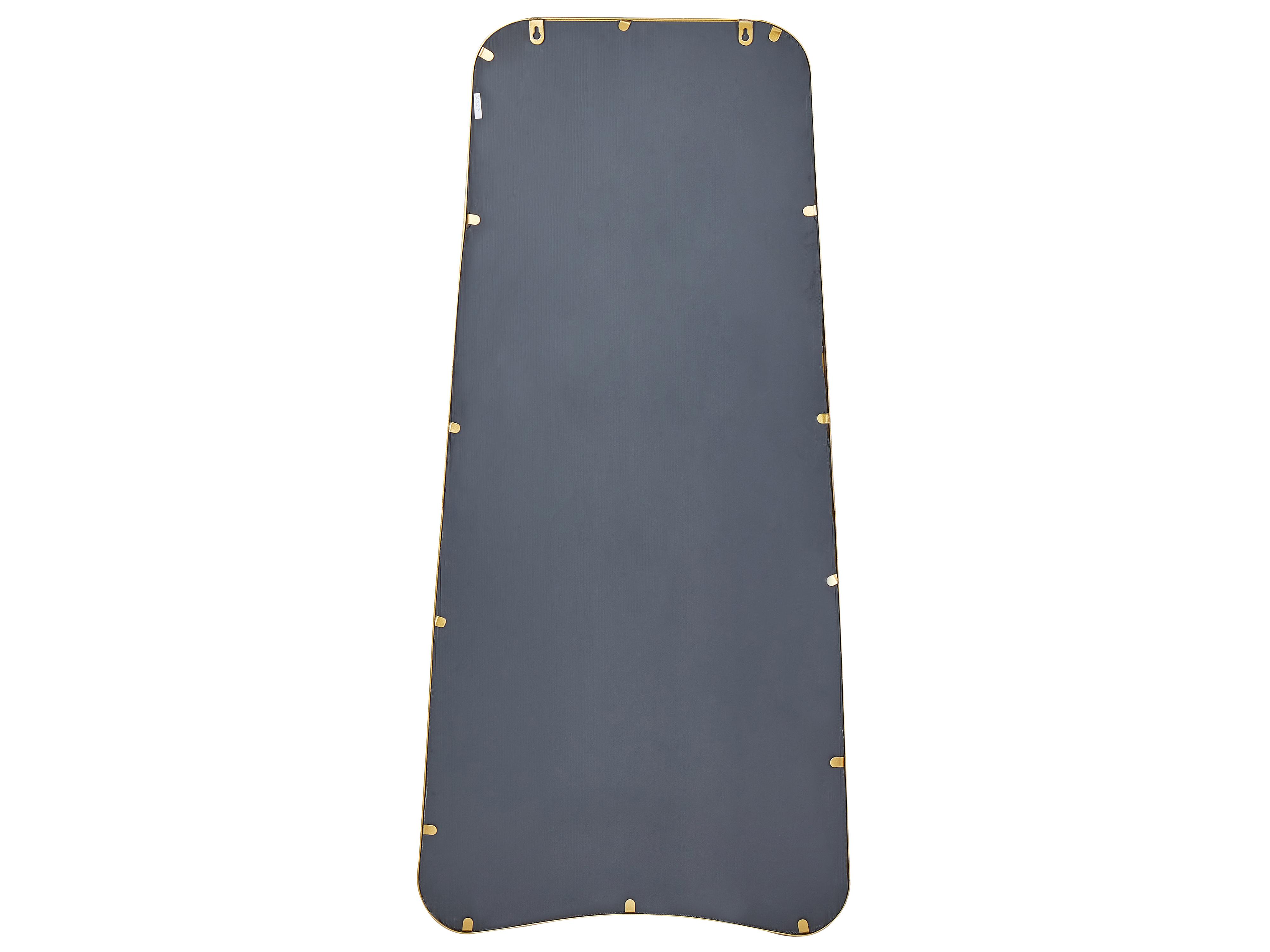Wandspiegel LEVET 58 cm 122 cm Metaal Goud