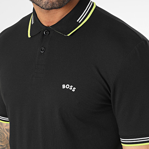 Polo Manches Courtes Paul Curved 50469245 Noir