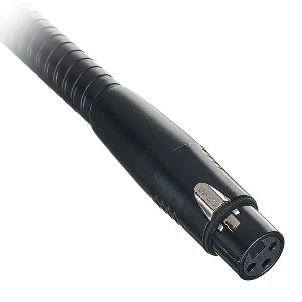 K&M 23035 Goose Neck black
