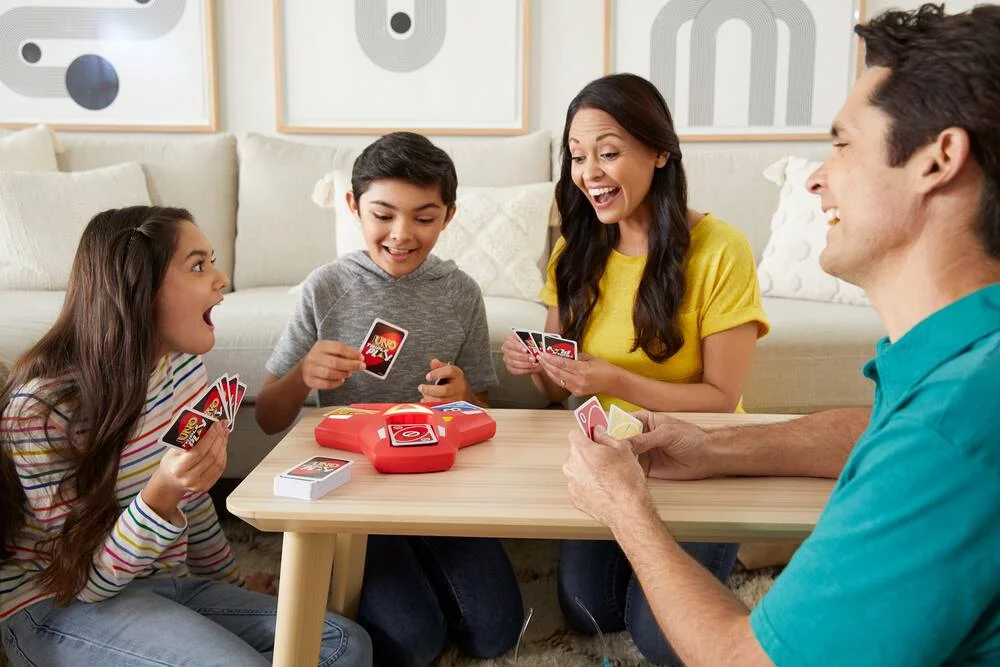 JEU DE CARTES UNO TRIPLE PLAY -  MATTEL GAMES