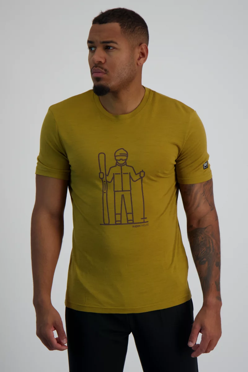 super.natural Skieur Herren T-Shirt