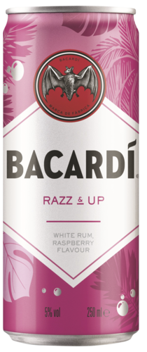 Bacardi Razz&Up Blik