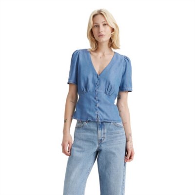 Chemise à manches courtes femme Dolores LEVIS