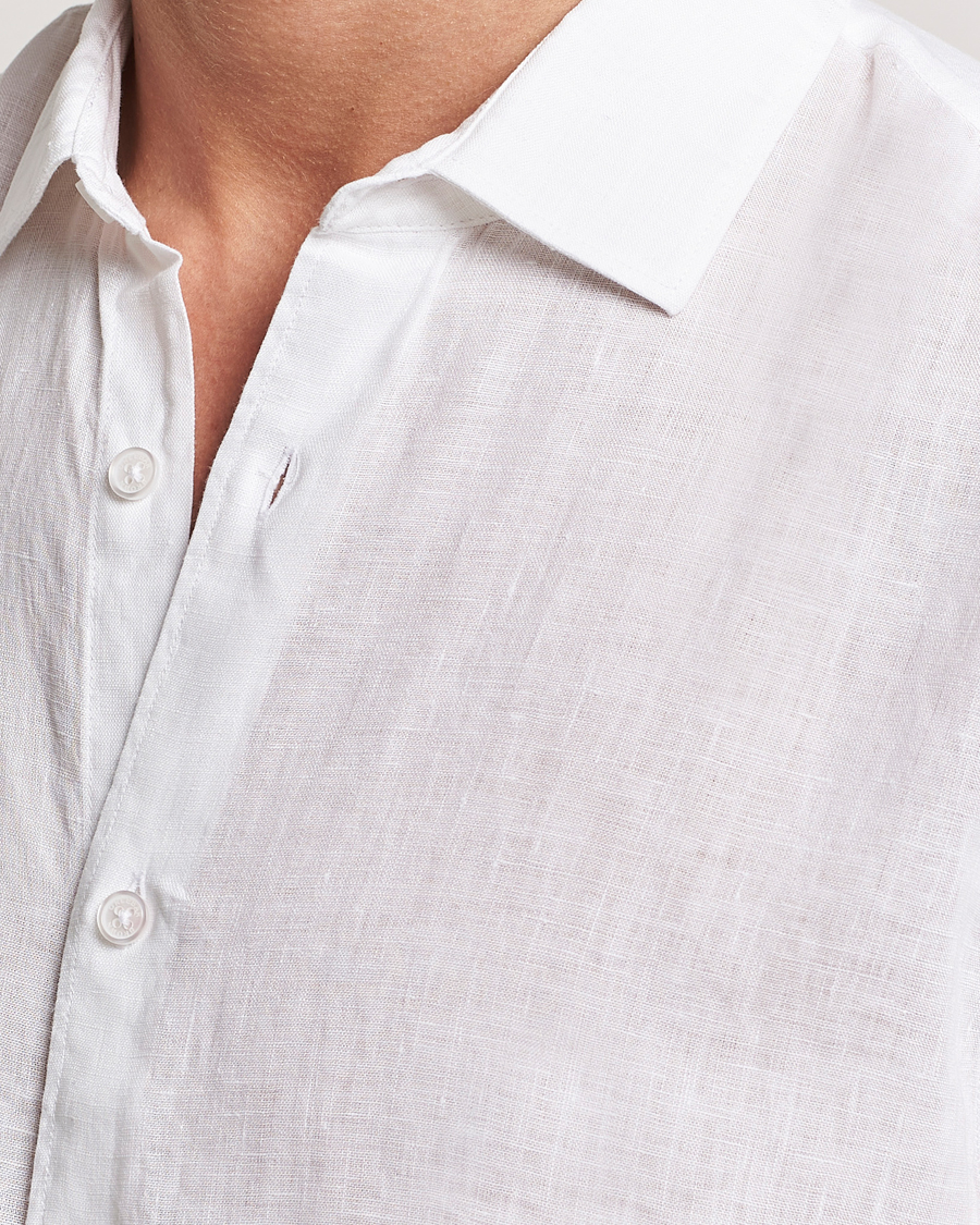 Orlebar Brown Giles Linen CLS Shirt White
