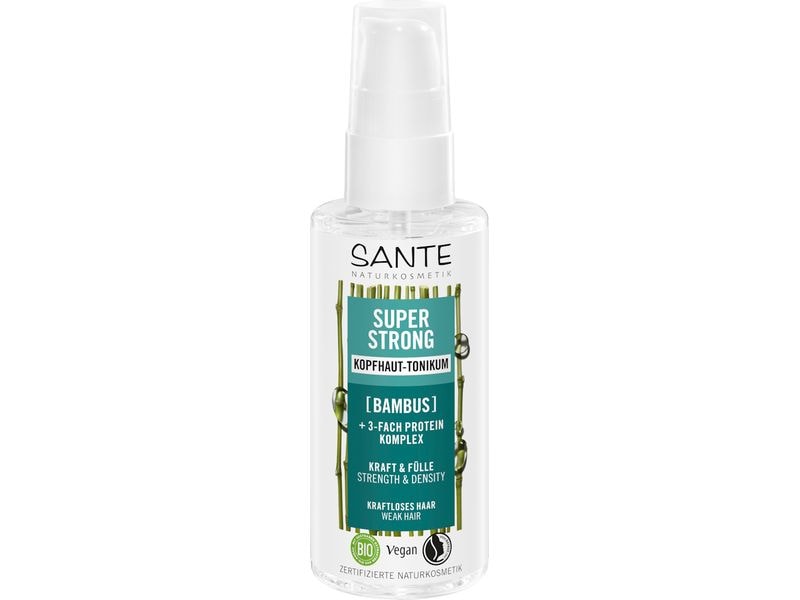 SANTE Haartonic Super Strong 75 ml Natürliches Haar Tonic für kraftloses und dünner werdendes Haar